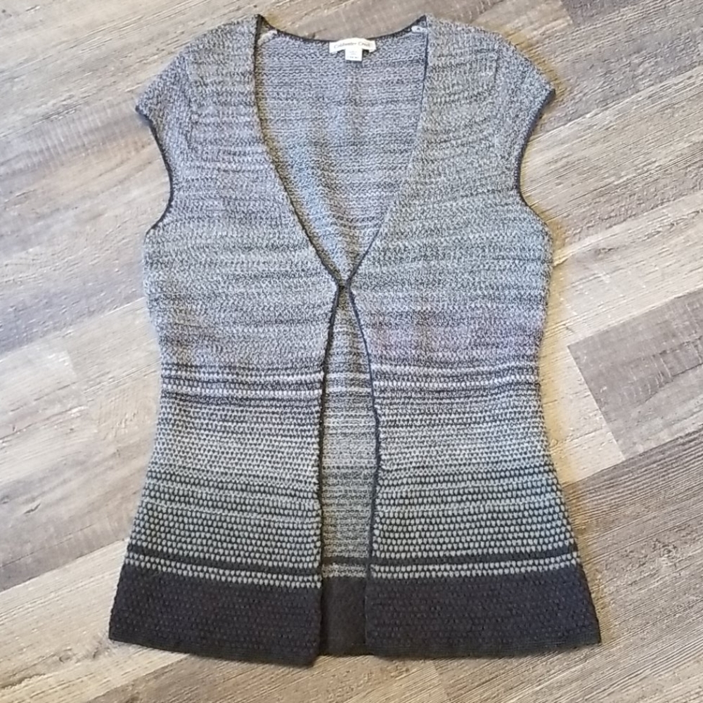 Coldwater Creek Wool Blend Sweater Vest